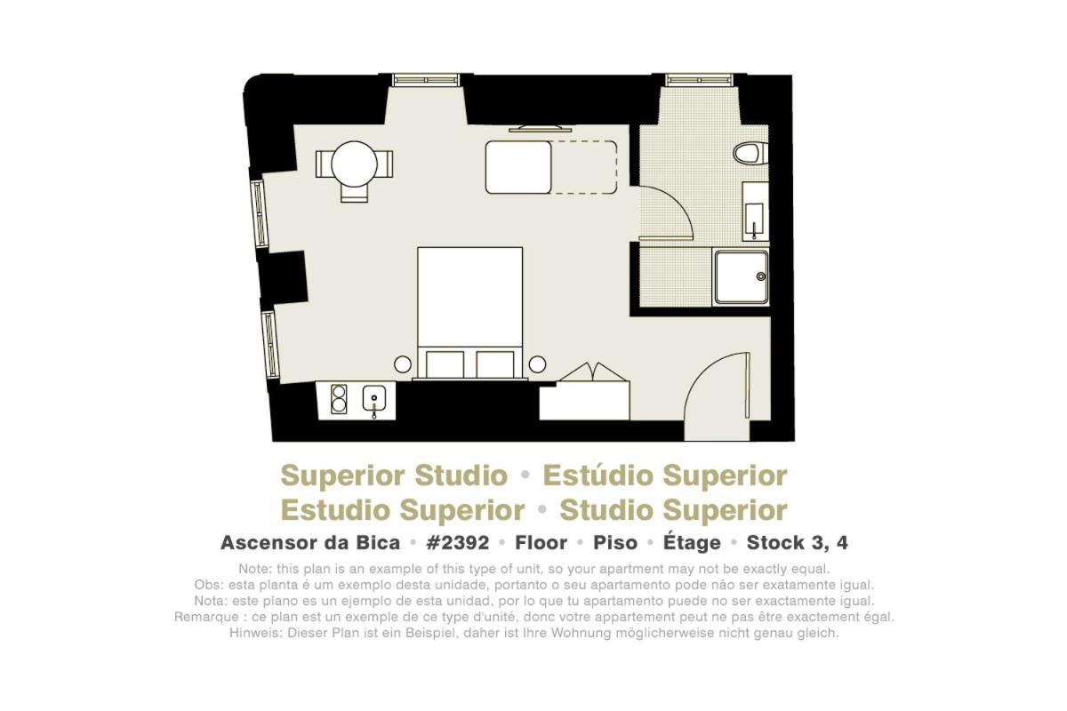 Ascensor Da Bica - Lisbon Serviced Apartments Eksteriør billede
