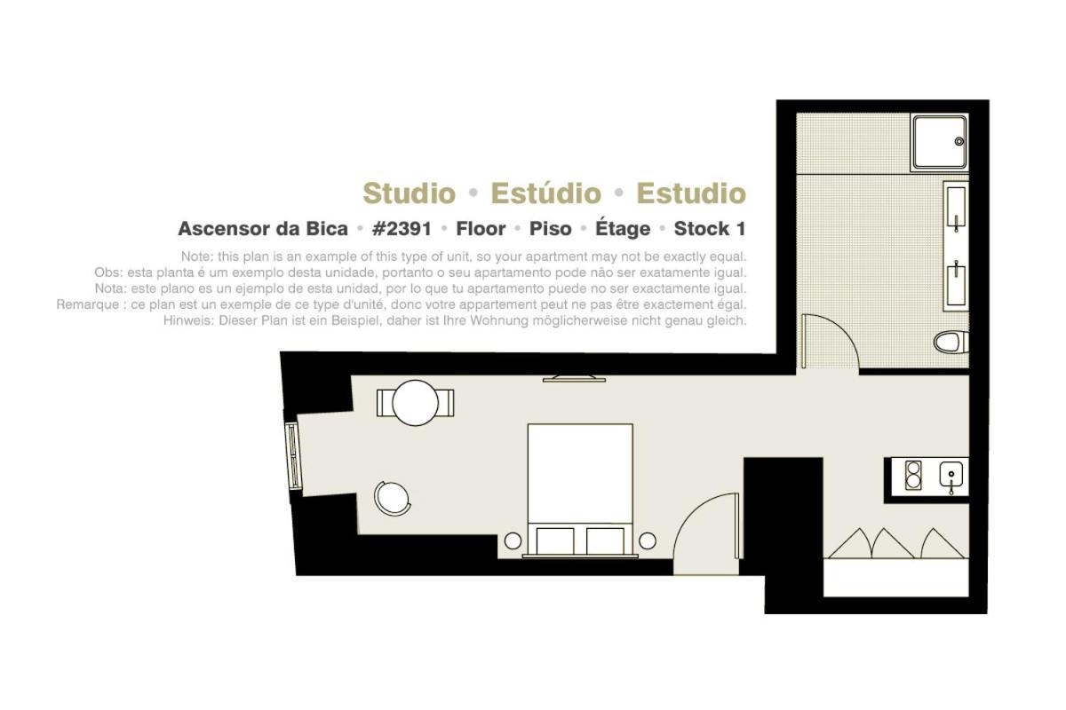 Ascensor Da Bica - Lisbon Serviced Apartments Eksteriør billede