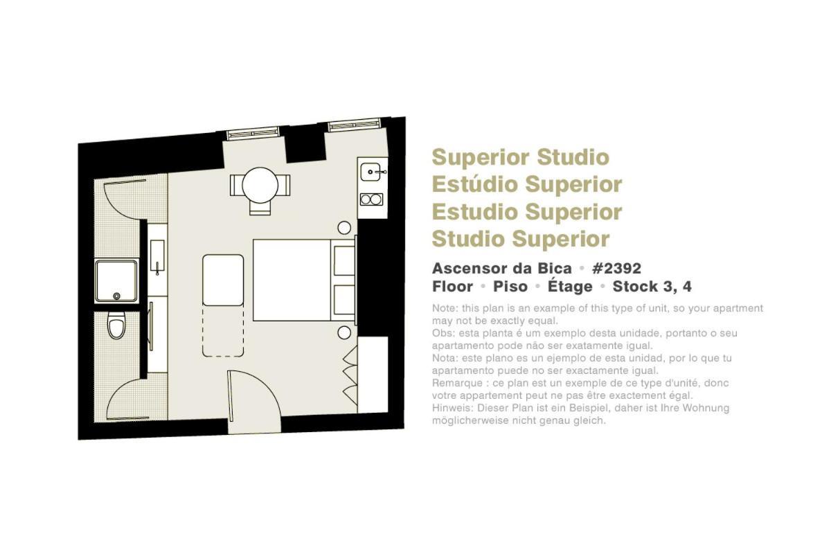 Ascensor Da Bica - Lisbon Serviced Apartments Eksteriør billede