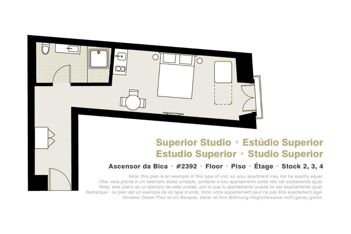 Ascensor Da Bica - Lisbon Serviced Apartments Eksteriør billede