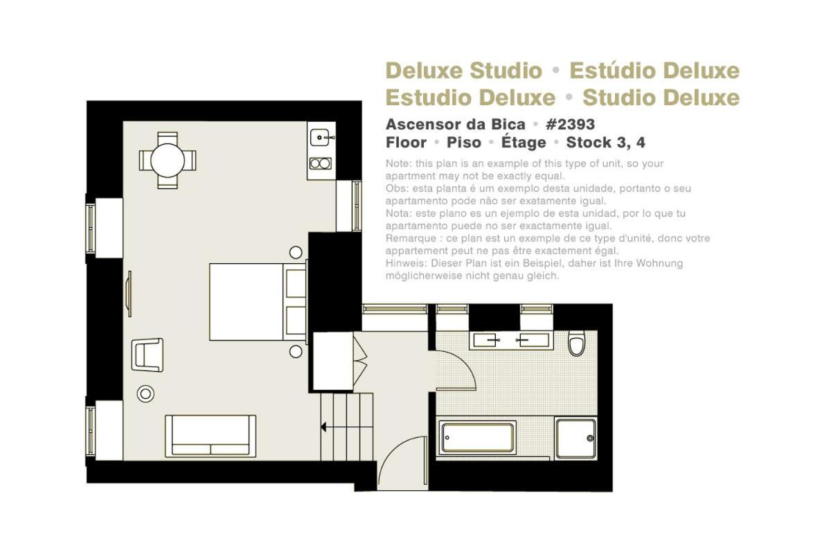 Ascensor Da Bica - Lisbon Serviced Apartments Eksteriør billede